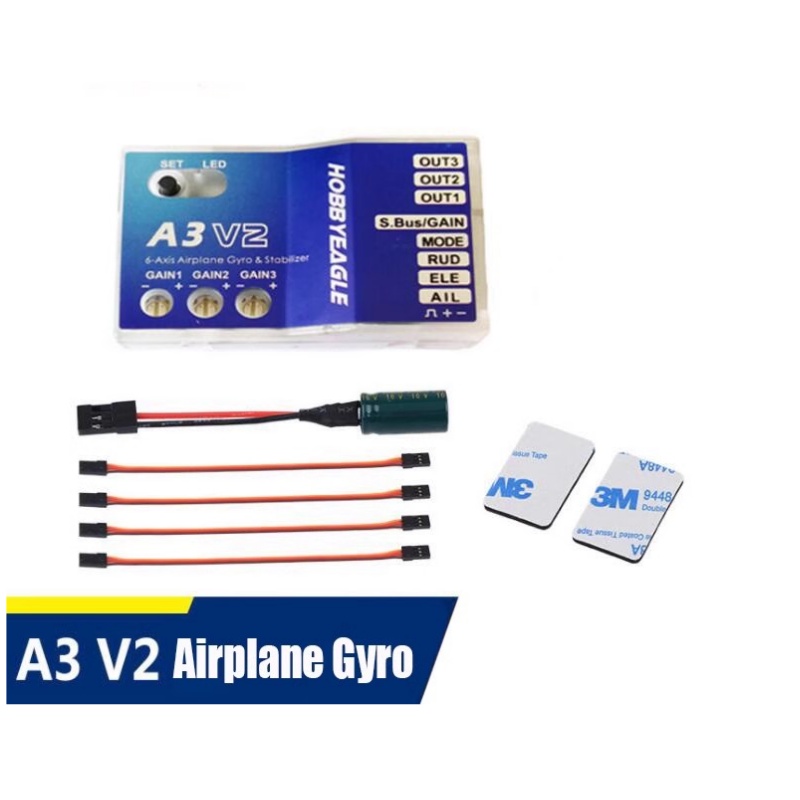 Flight Controller - Полетный контроллер-стабилизатор A3 V2 с 3-осевым