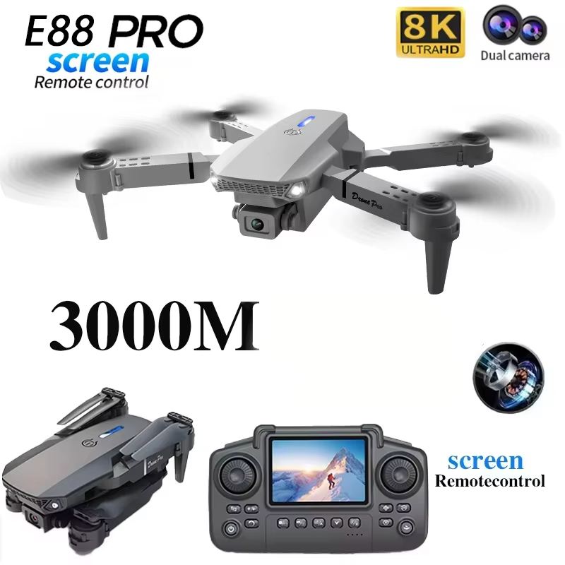 Drone Rc Foldable - Новый дрон E88 2026 года с