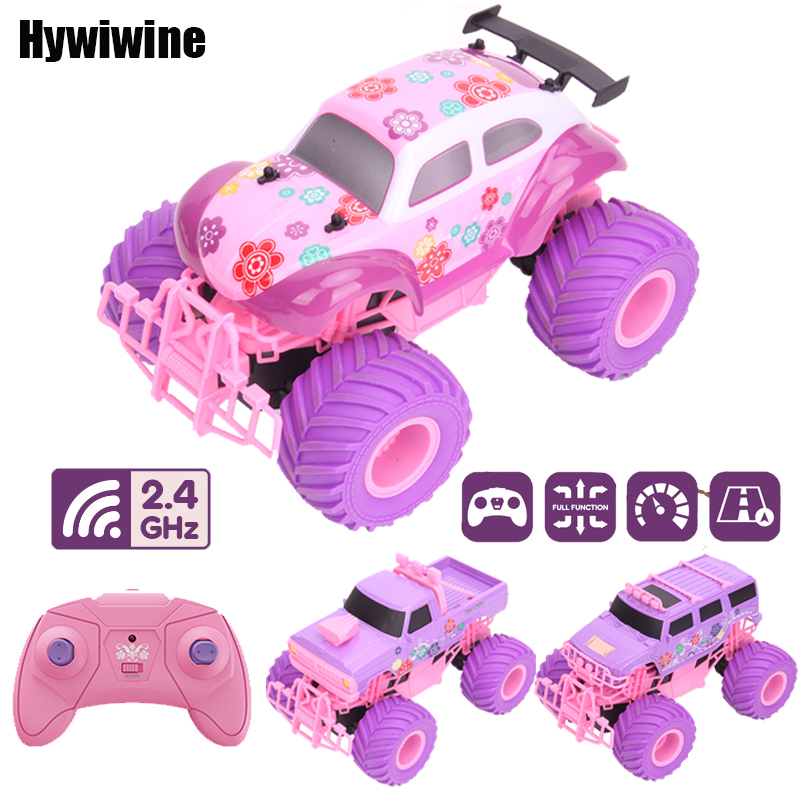 Drone Or Rc Car - Розовый радиоуправляемый автомобиль с электроприводом для