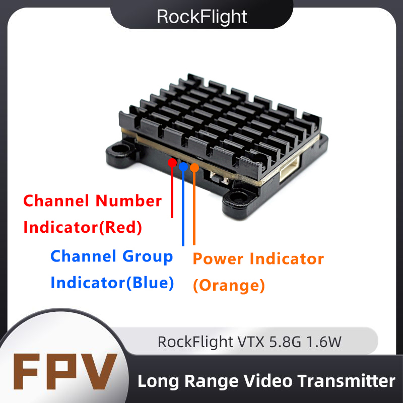 RockFlight TX663 VTX 5.8G 48CH – обзор и цена Rc Transmitter Drone