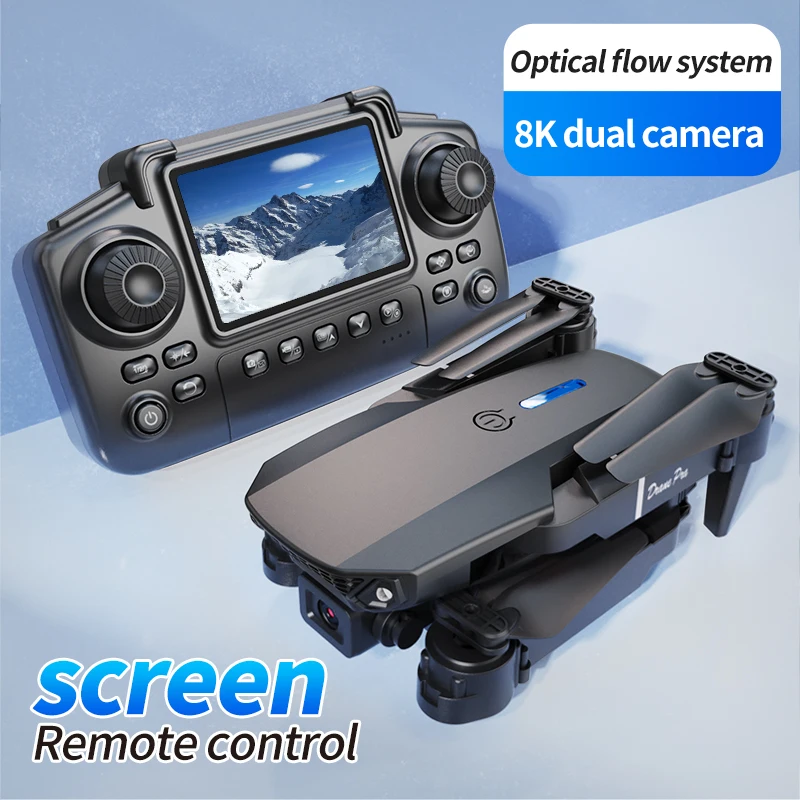 Профессиональный дрон E88 PRO  – обзор и цена Drone Rc With Screen