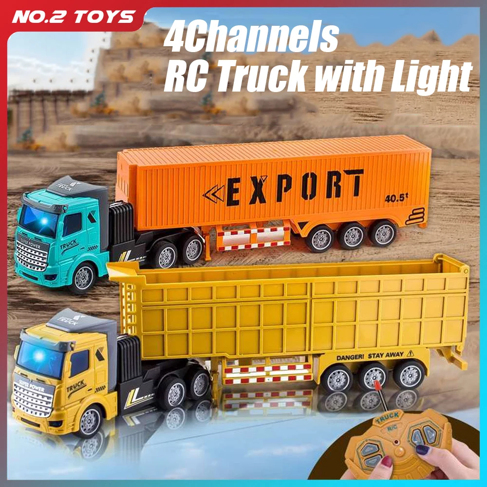 1/48 RC контейнерный грузовик, – обзор и цена Drone Or Rc Car
