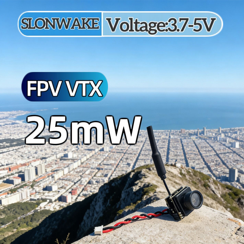 SLONWAKE FPV 25 мВт интегриров – обзор и цена Rc Transmitter Drone