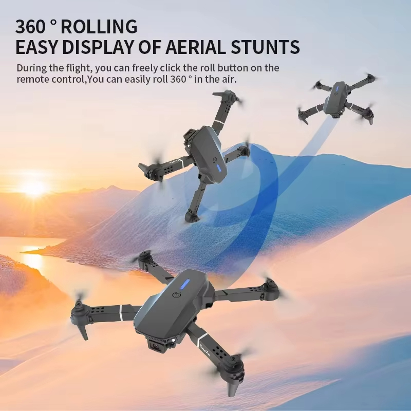 Новый дрон E88 2026 года с 8K  – обзор и цена Drone Rc Foldable