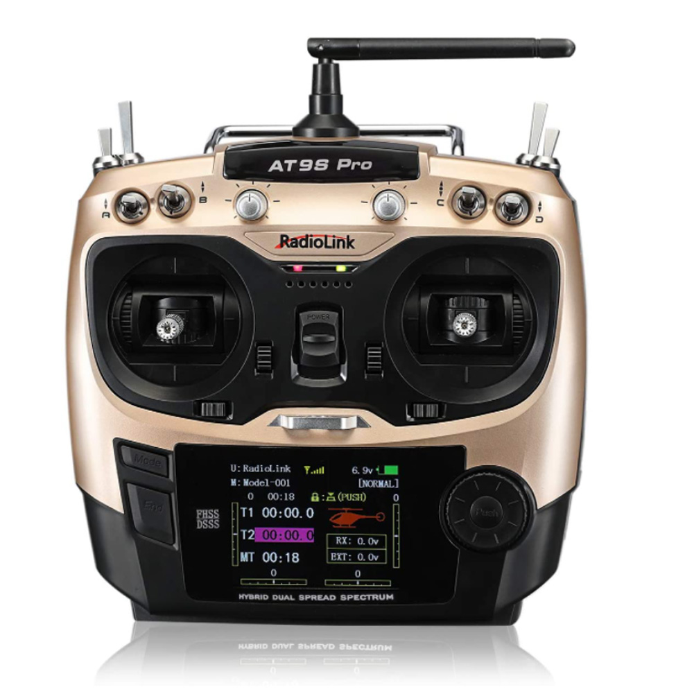 Радиопередатчик RadioLink AT9S – обзор и цена Rc Transmitter Drone
