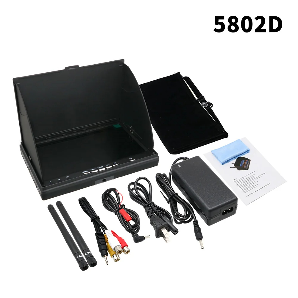 5,8 ГГц FPV DVR LS5802D, 7-дюй – обзор и цена Drone Rc With Screen