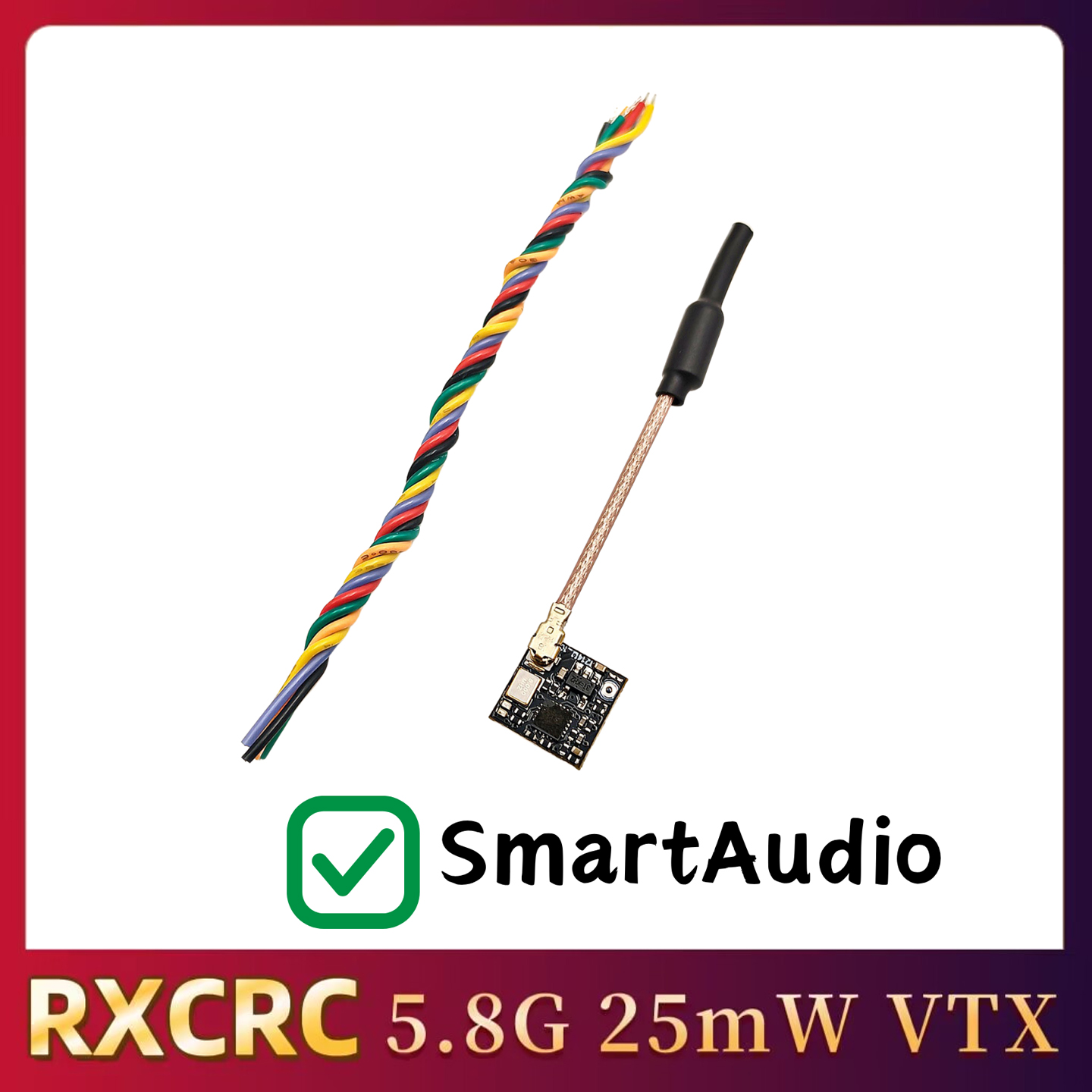 RXCRC 5.8GHz 48CH FPV 25mW ана – обзор и цена Rc Transmitter Drone
